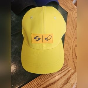 Gear box neon yellow pickle ball cap